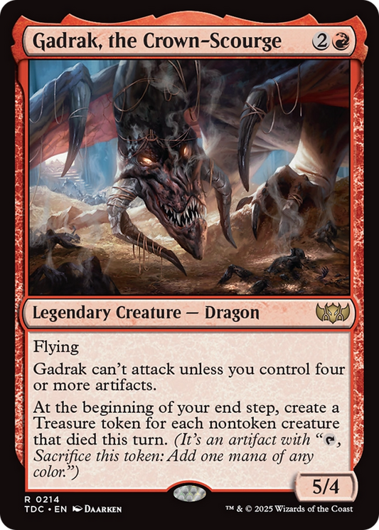 Gadrak, the Crown-Scourge (TDC) #214 [EN/N]