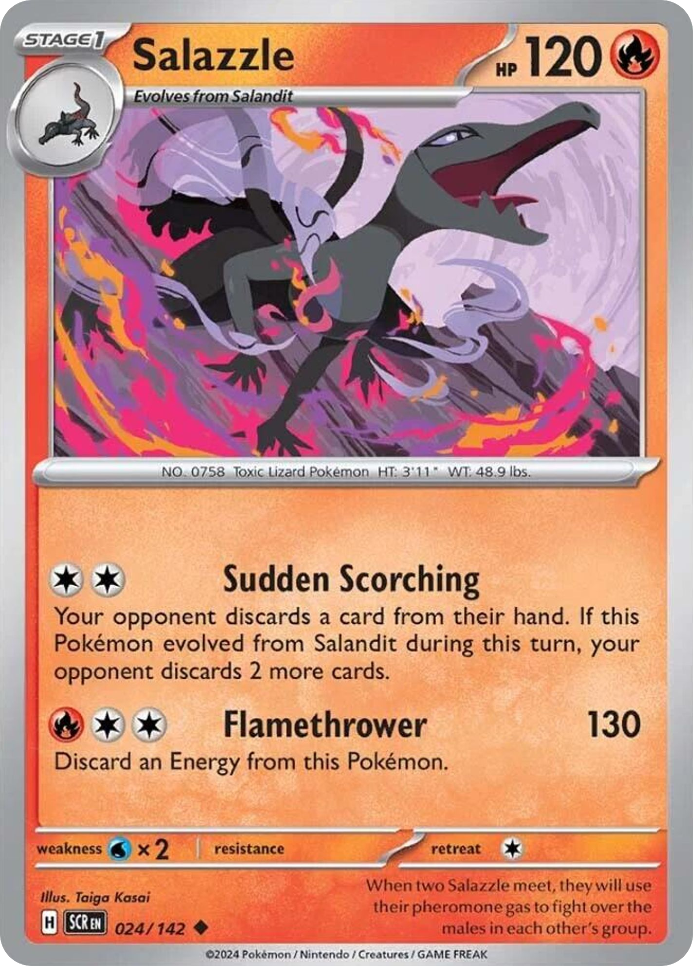 Salazzle (SCR) #024 [EN/N]