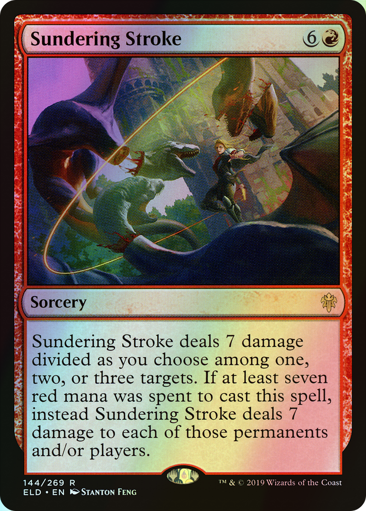 Sundering Stroke (ELD) #144 [EN/F] s/o