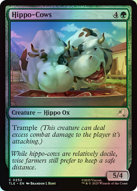 Hippo-Cows (TLE) #252 [EN/F] s/o