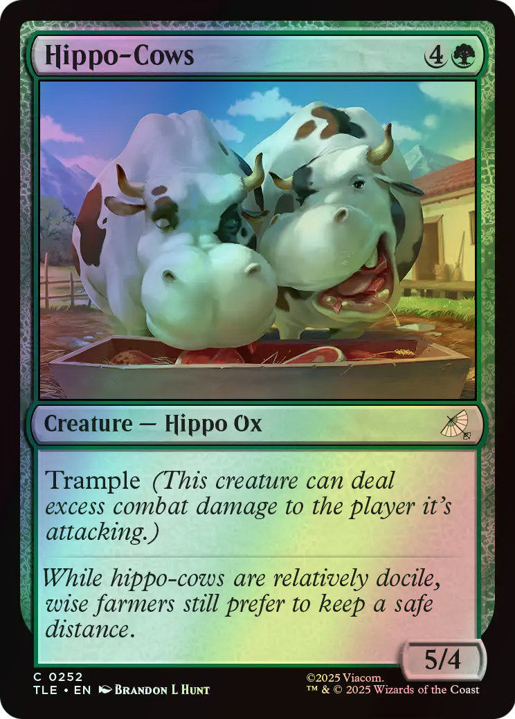 Hippo-Cows (TLE) #252 [EN/F] s/o