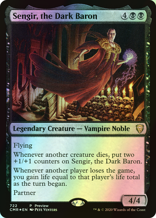 Sengir, the Dark Baron (CMR) #722 [EN/F]