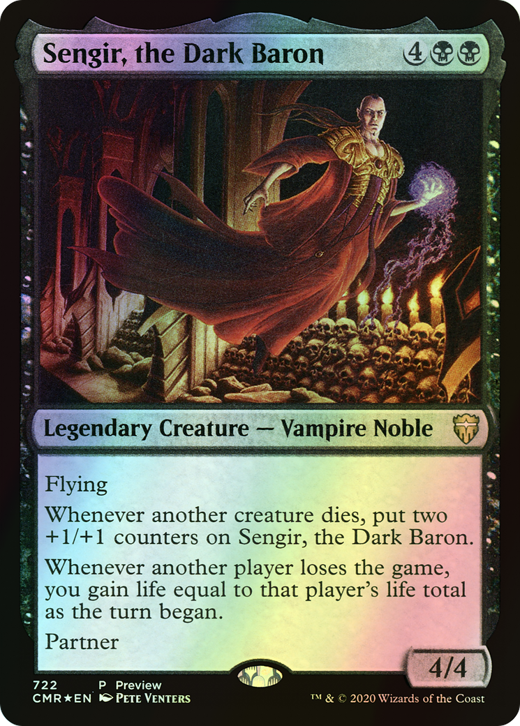 Sengir, the Dark Baron (CMR) #722 [EN/F]