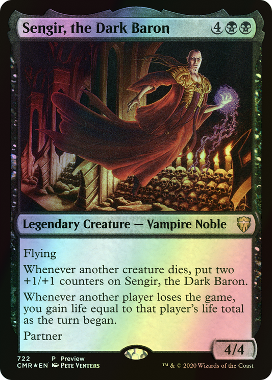 Sengir, the Dark Baron (CMR) #722 [EN/F]