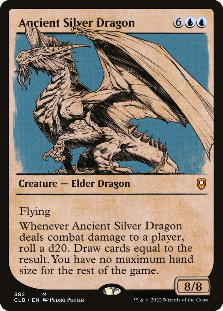 Ancient Silver Dragon (CLB) #382 [EN/N] s/o