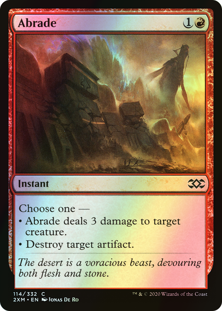 Abrade (2XM) #114 [EN/F]