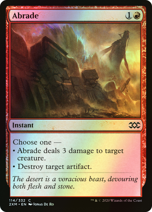 Abrade (2XM) #114 [EN/F]
