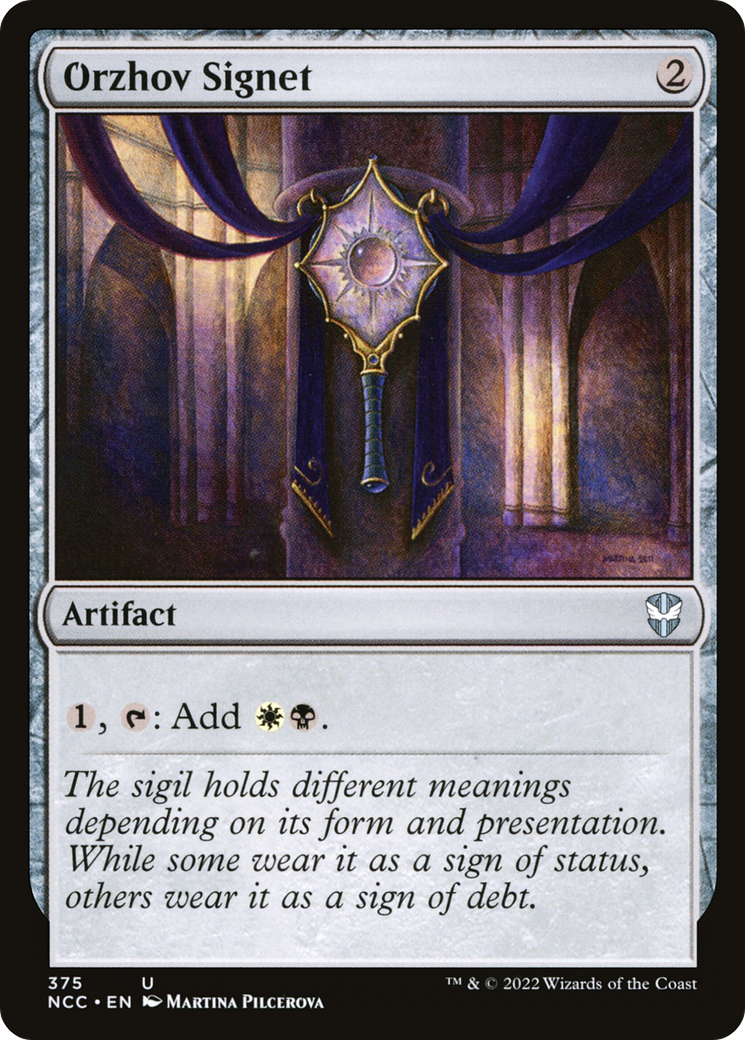 Orzhov Signet (NCC) #375 [EN/N] s/o
