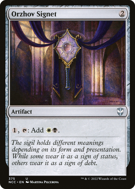 Orzhov Signet (NCC) #375 [EN/N] s/o