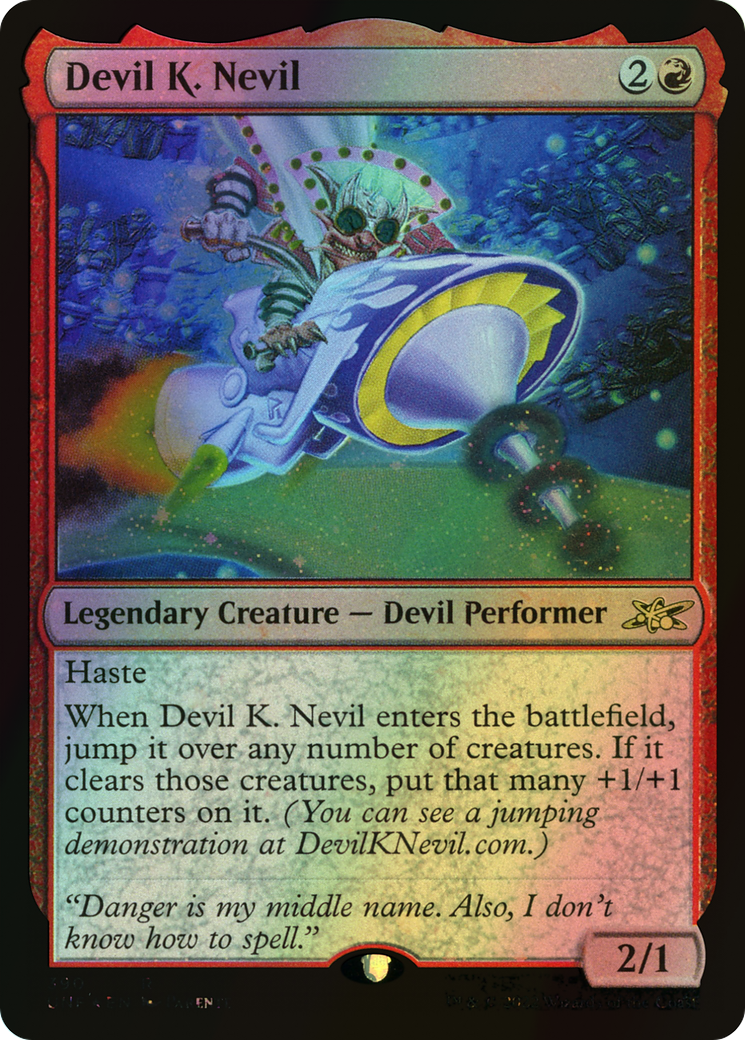 Devil K. Nevil - Galaxy Foil (UNF) #390 [EN/F]