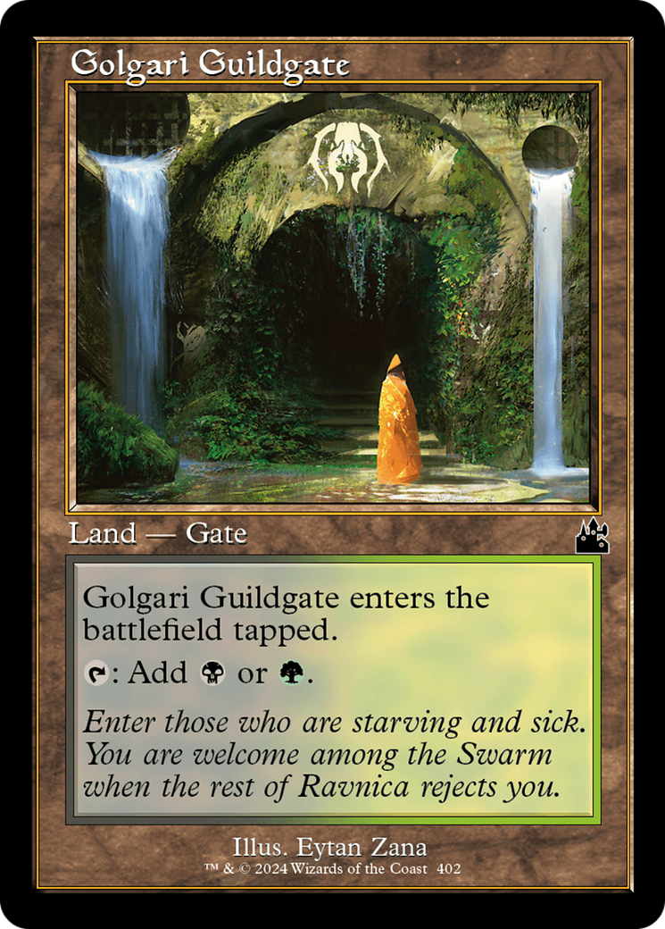 Golgari Guildgate (RVR) #402 [EN/N] s/o