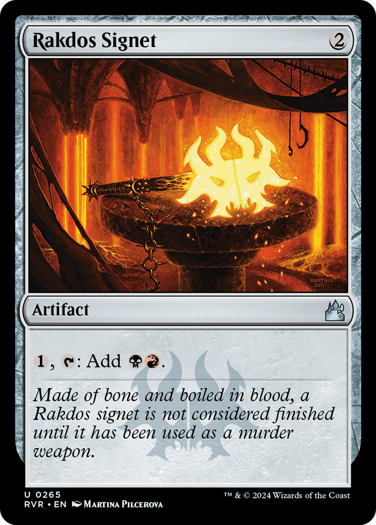 Rakdos Signet (RVR) #265 [EN/N] s/o