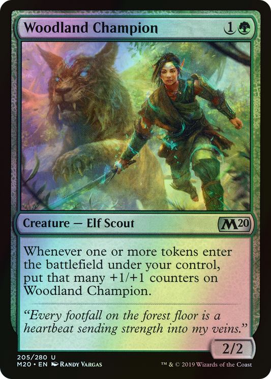Woodland Champion (M20) #205 [EN/F]