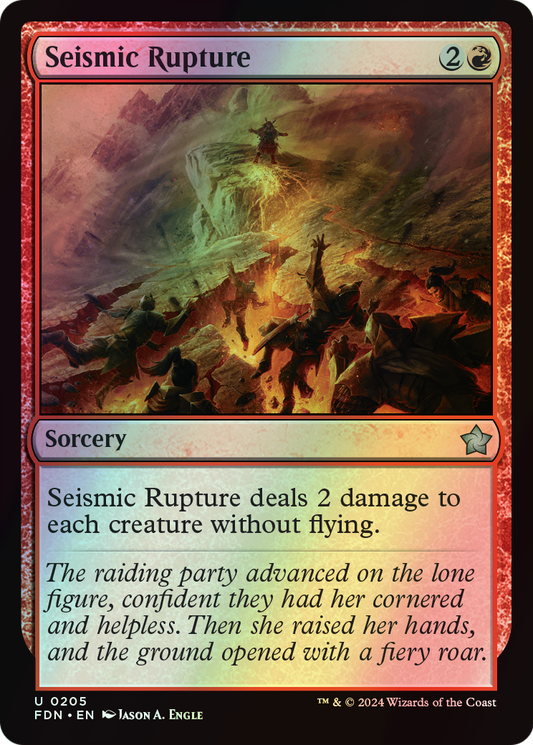 Seismic Rupture (FDN) #205 [EN/F]