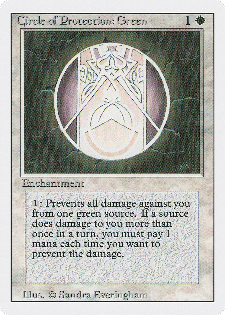 Circle of Protection: Green (3ED) #11 [EN/N]