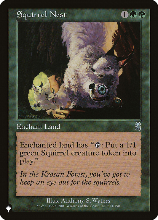 Squirrel Nest (PLST) #ODY-274 [EN/N]