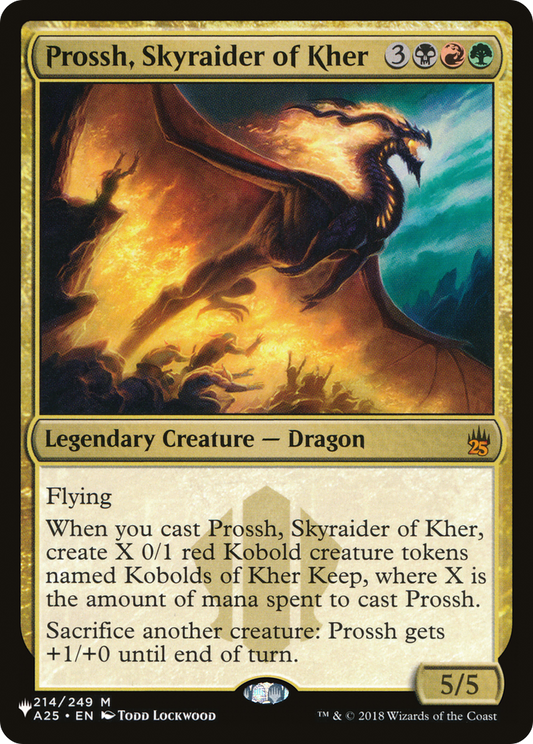 Prossh, Skyraider of Kher (PLST) #A25-214 [EN/N] s/o