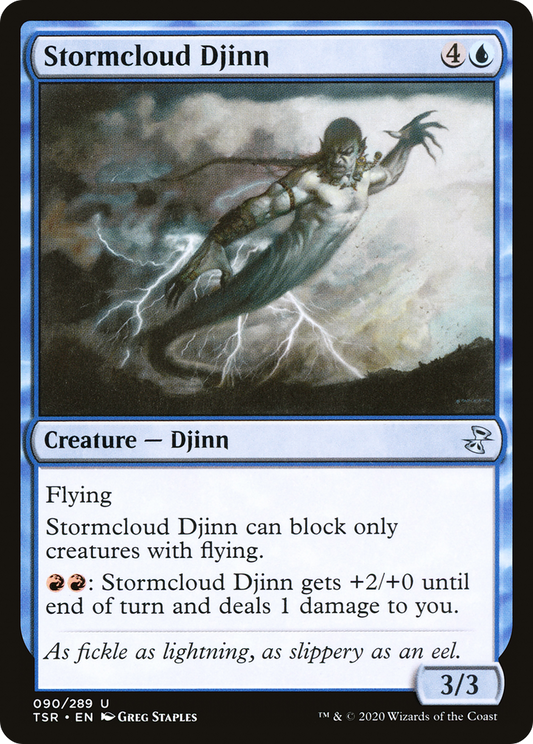 Stormcloud Djinn (TSR) #90 [EN/N]