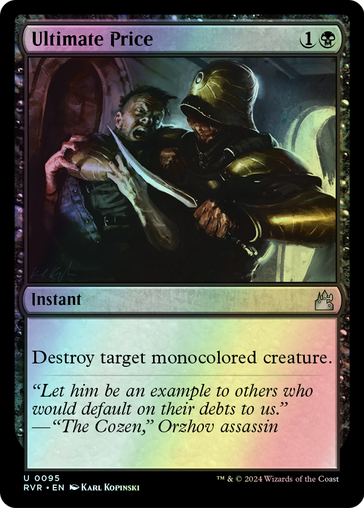 Ultimate Price (RVR) #95 [EN/F]