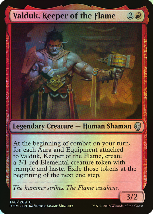 Valduk, Keeper of the Flame (DOM) #148 [EN/F] s/o