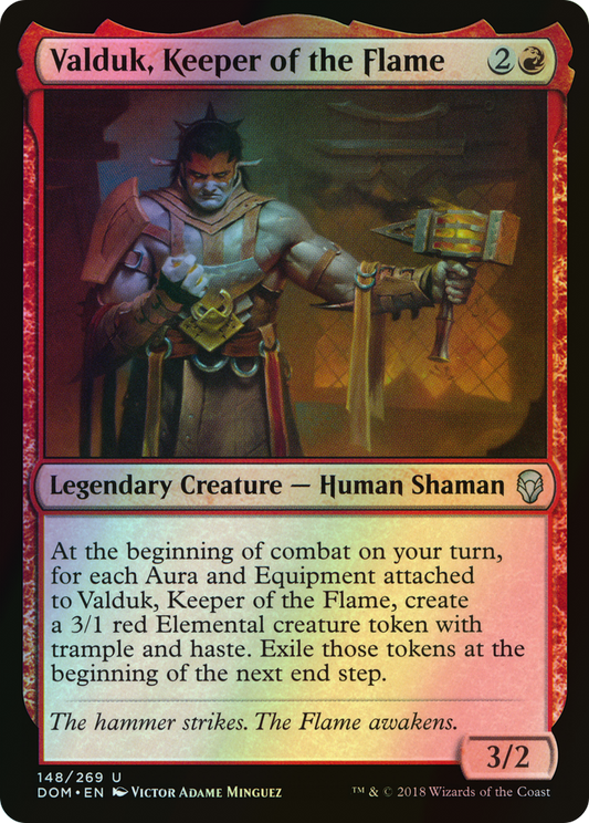 Valduk, Keeper of the Flame (DOM) #148 [EN/F] s/o