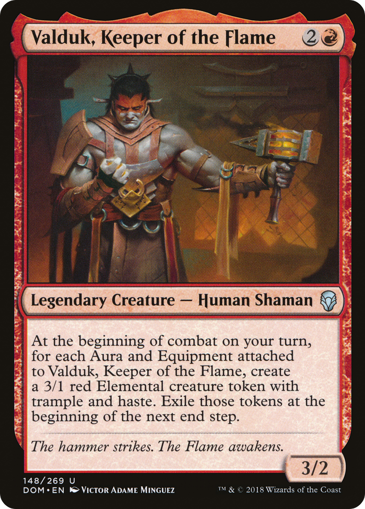 Valduk, Keeper of the Flame (DOM) #148 [EN/N]
