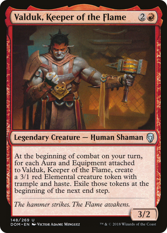 Valduk, Keeper of the Flame (DOM) #148 [EN/N]