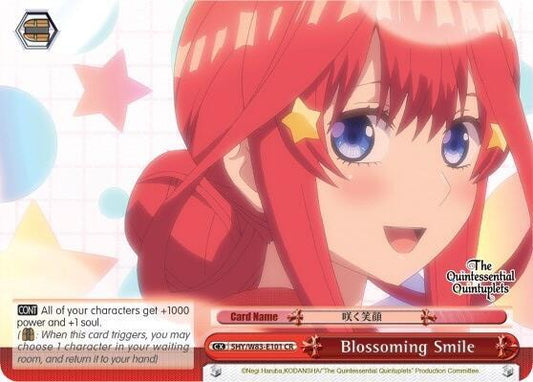 Blossoming Smile (5HY/W83) #5HY/W83-E101 [EN]