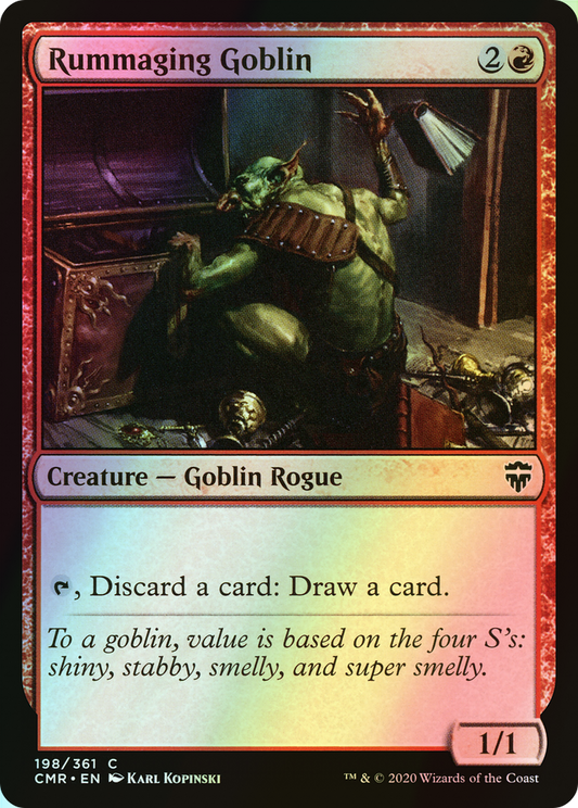 Rummaging Goblin (CMR) #198 [EN/F] s/o