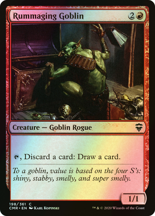 Rummaging Goblin (CMR) #198 [EN/F] s/o