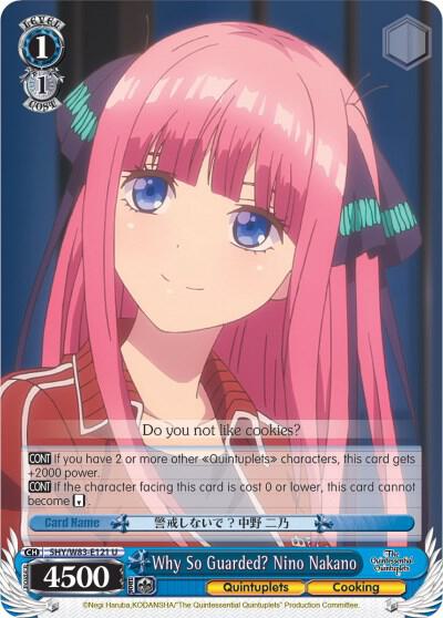 Why So Guarded? Nino Nakano (5HY/W83) #5HY/W83-E121 [EN]