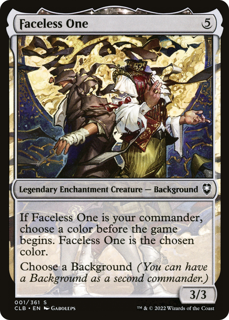Faceless One (CLB) #1 [EN/N]