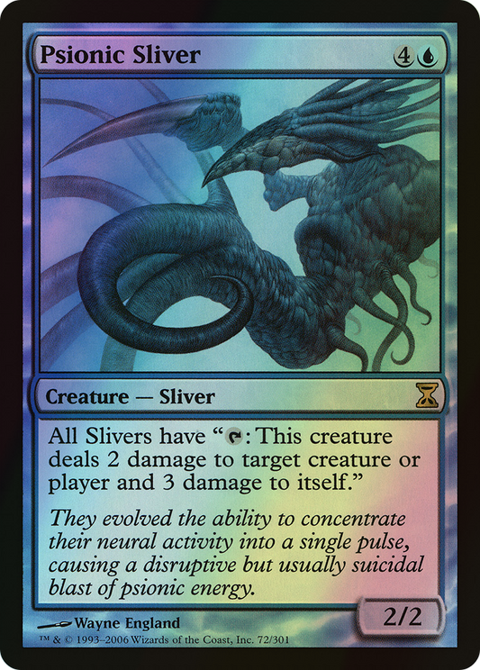 Psionic Sliver (TSP) #72 [EN/F]