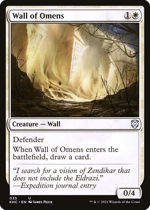 Wall of Omens (KHC) #35 [EN/N] s/o