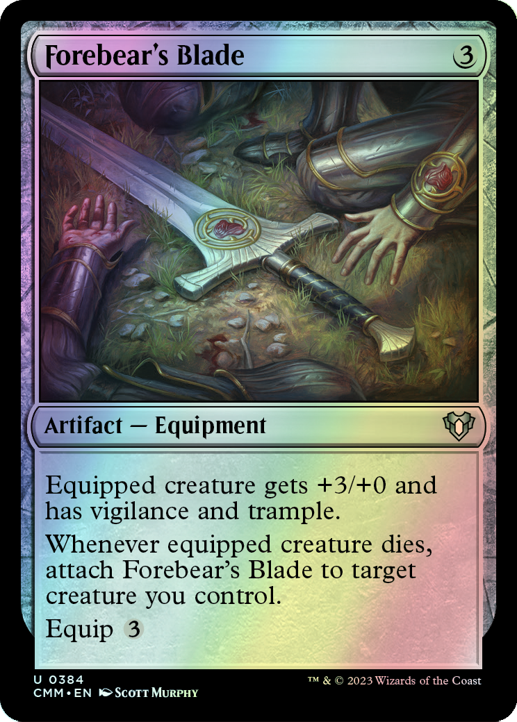 Forebear's Blade (CMM) #384 [EN/F] s/o