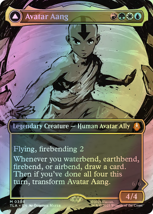 Avatar Aang // Aang, Master of Elements (TLA) #308 [EN/F] s/o