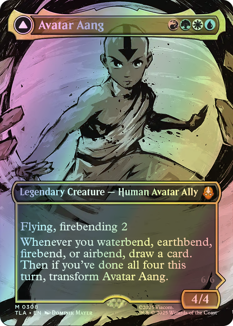 Avatar Aang // Aang, Master of Elements (TLA) #308 [EN/F] s/o