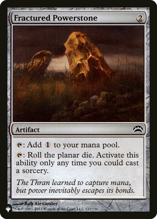 Fractured Powerstone (PLST) #PC2-111 [EN/N]