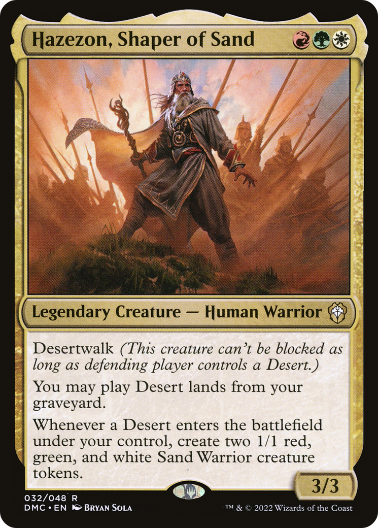 Hazezon, Shaper of Sand (DMC) #32 [EN/N]