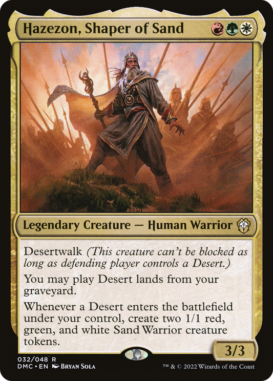 Hazezon, Shaper of Sand (DMC) #32 [EN/N]