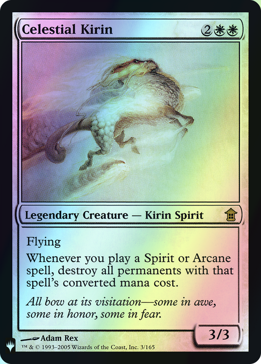 Celestial Kirin (PLST) #SOK-3 [EN/F]