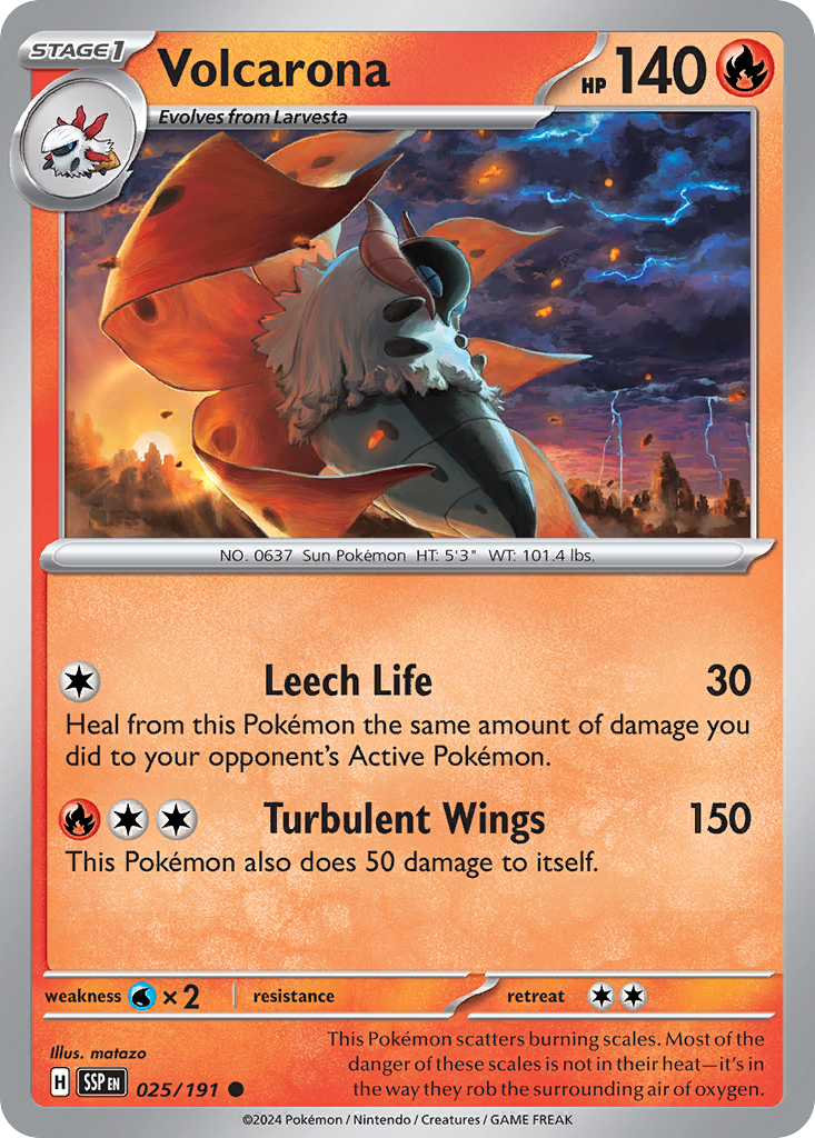 Volcarona (SSP) #025 [EN/N]