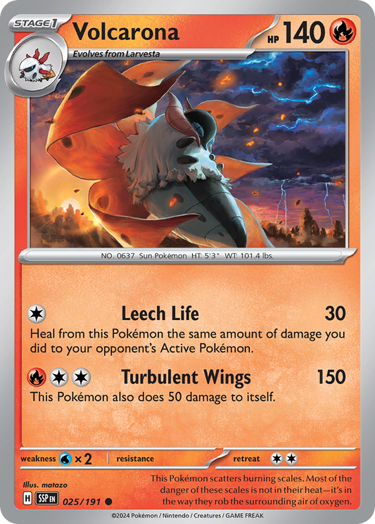 Volcarona (SSP) #025 [EN/N]