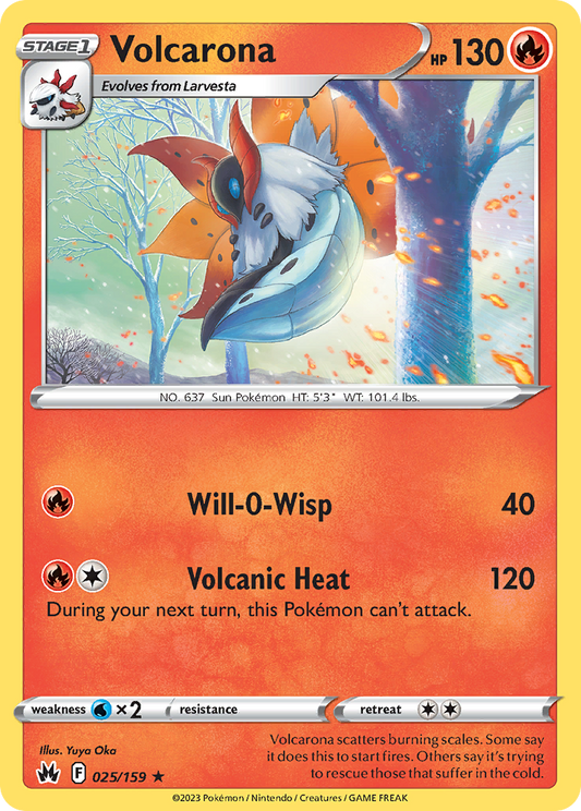 Volcarona (CRZ) #025 [EN/N] s/o