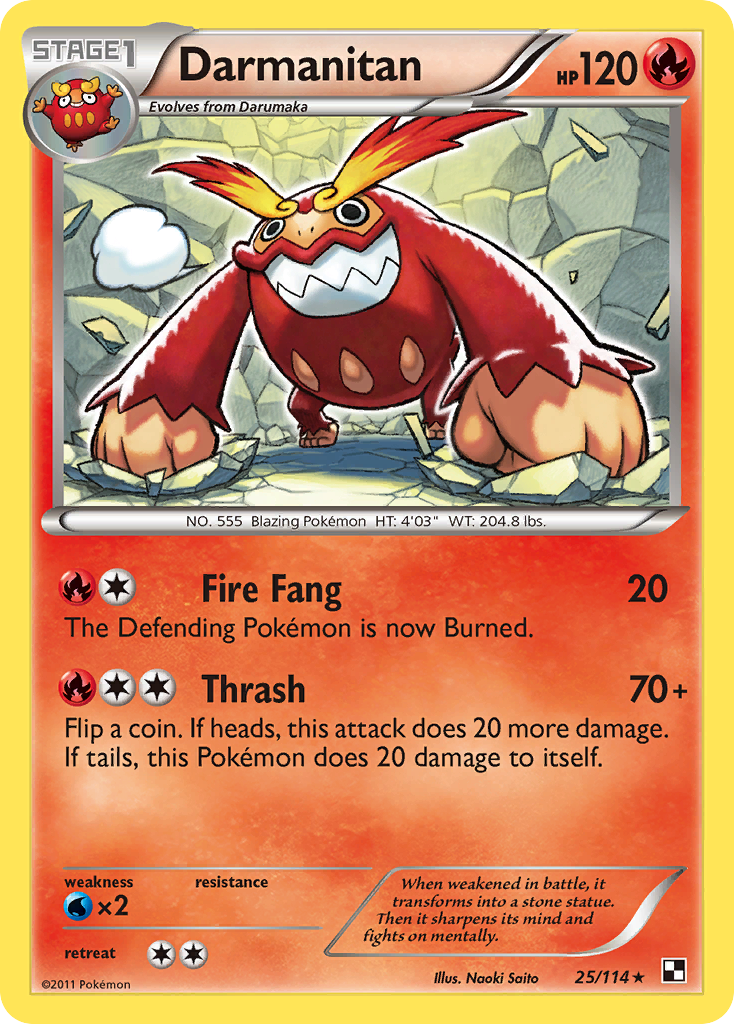 Darmanitan (BLW) #25 [EN/N]