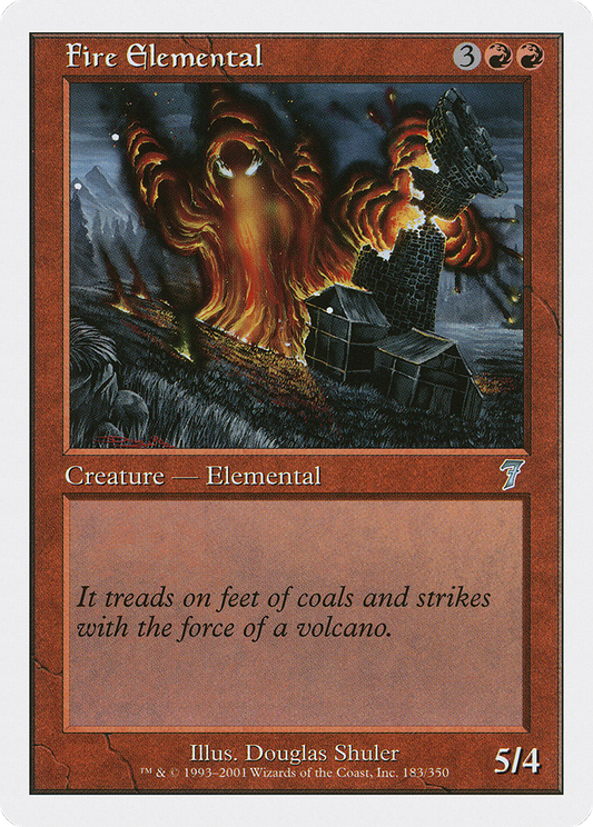 Fire Elemental (7ED) #183 [EN/N]