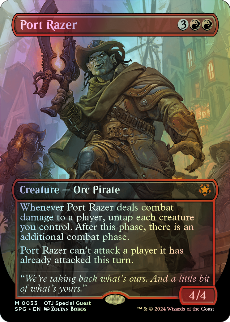 Port Razer (SPG) #33 [EN/F] s/o