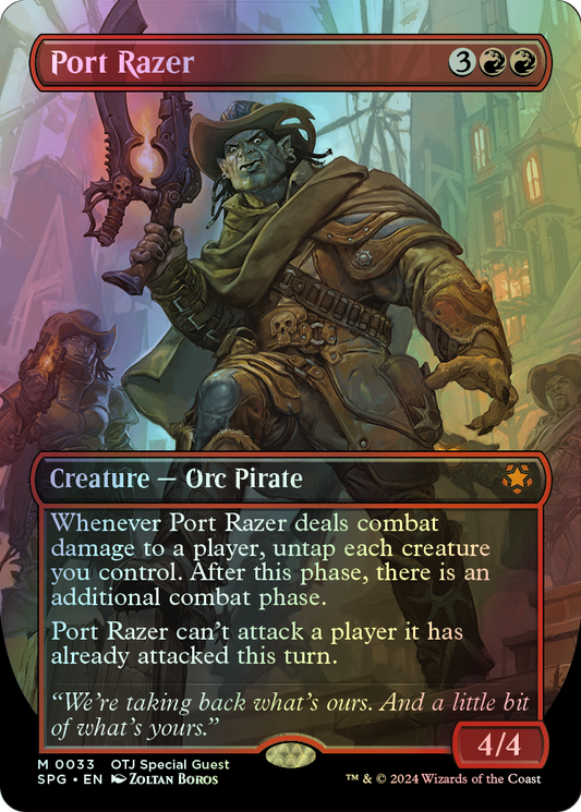 Port Razer (SPG) #33 [EN/F] s/o