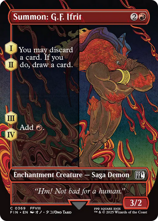 Summon: G.F. Ifrit (FIN) #369 [EN/N]