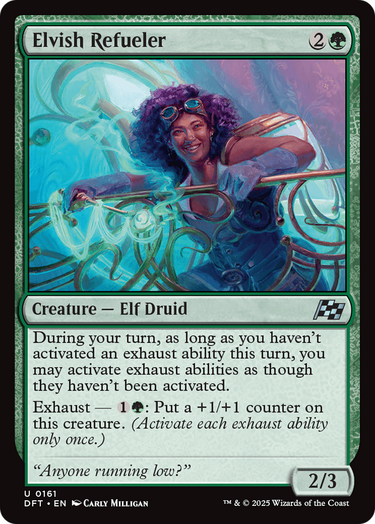 Elvish Refueler (DFT) #161 [EN/N] s/o